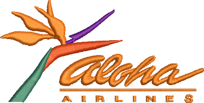 Aloha Airlines Bags | Honolulu, Hawaii | BB Embroidery Ltd.
