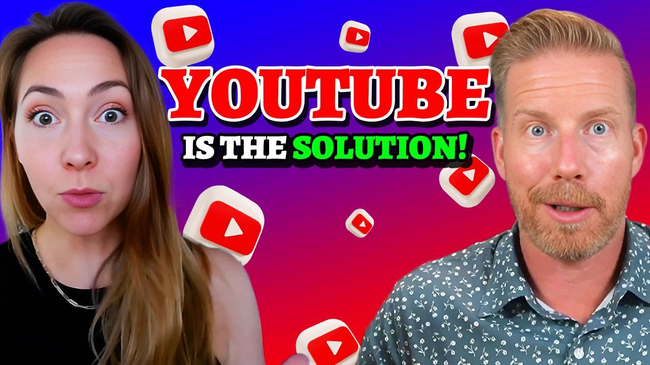 Real estate agent makes passive income using real estate videos on YouTube.