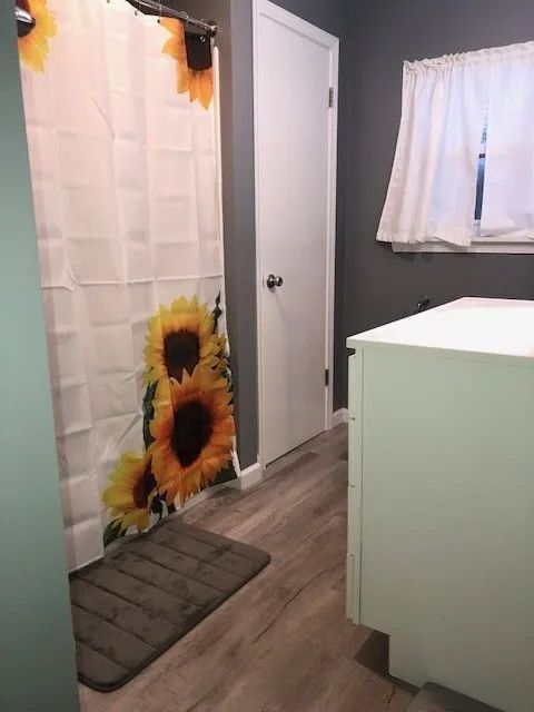 Wooden Floor of Bathroom — Rochester, NY — Mallo Home Improvements