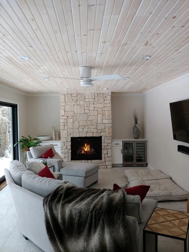 Fireplace — Rochester, NY — Mallo Home Improvements