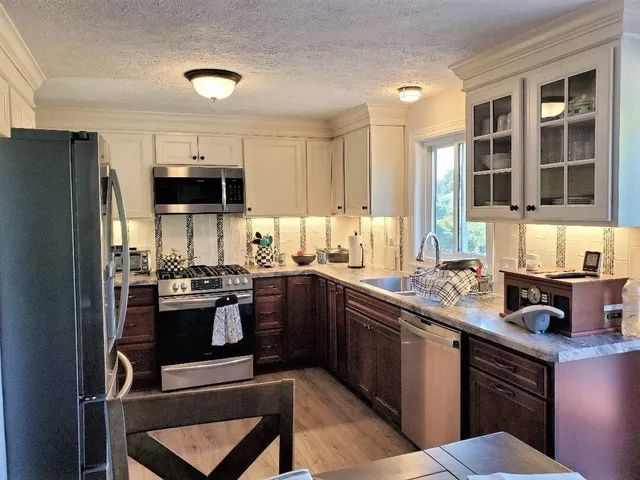 Marble Countertop of Kitchen — Rochester, NY — Mallo Home Improvements