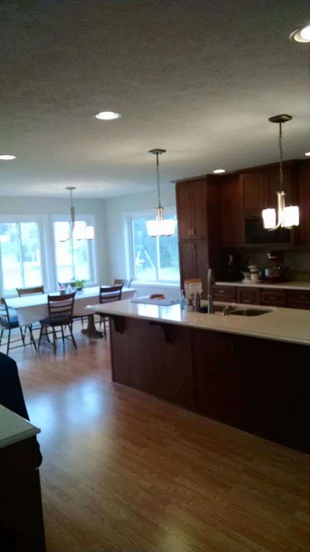 Kitchen with Dining Area — Rochester, NY — Mallo Home Improvements