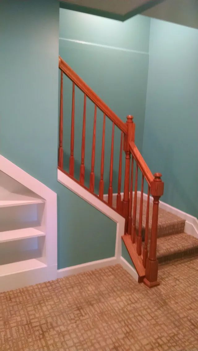 Wooden Handrail — Rochester, NY — Mallo Home Improvements