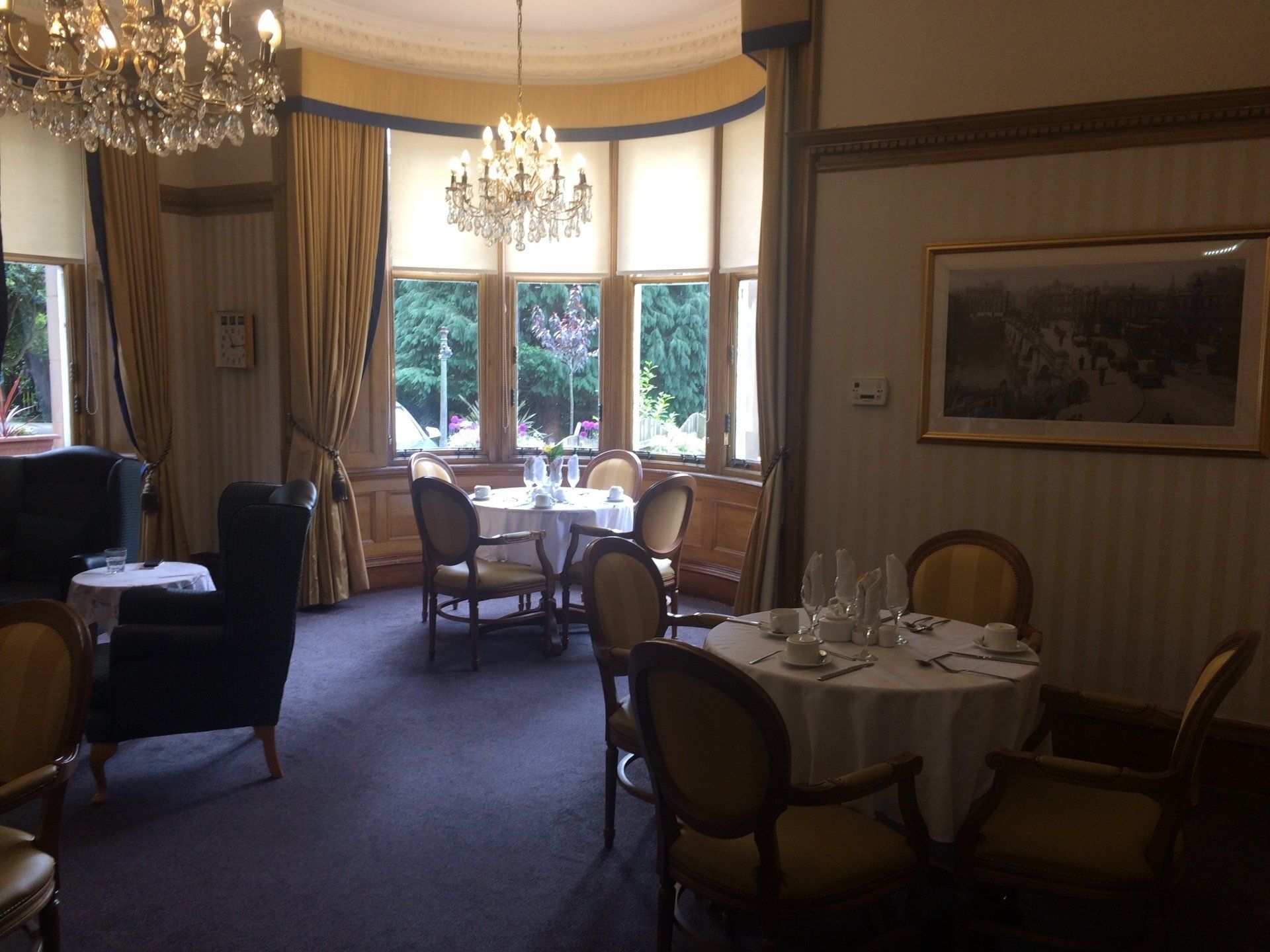 interior view of a living room