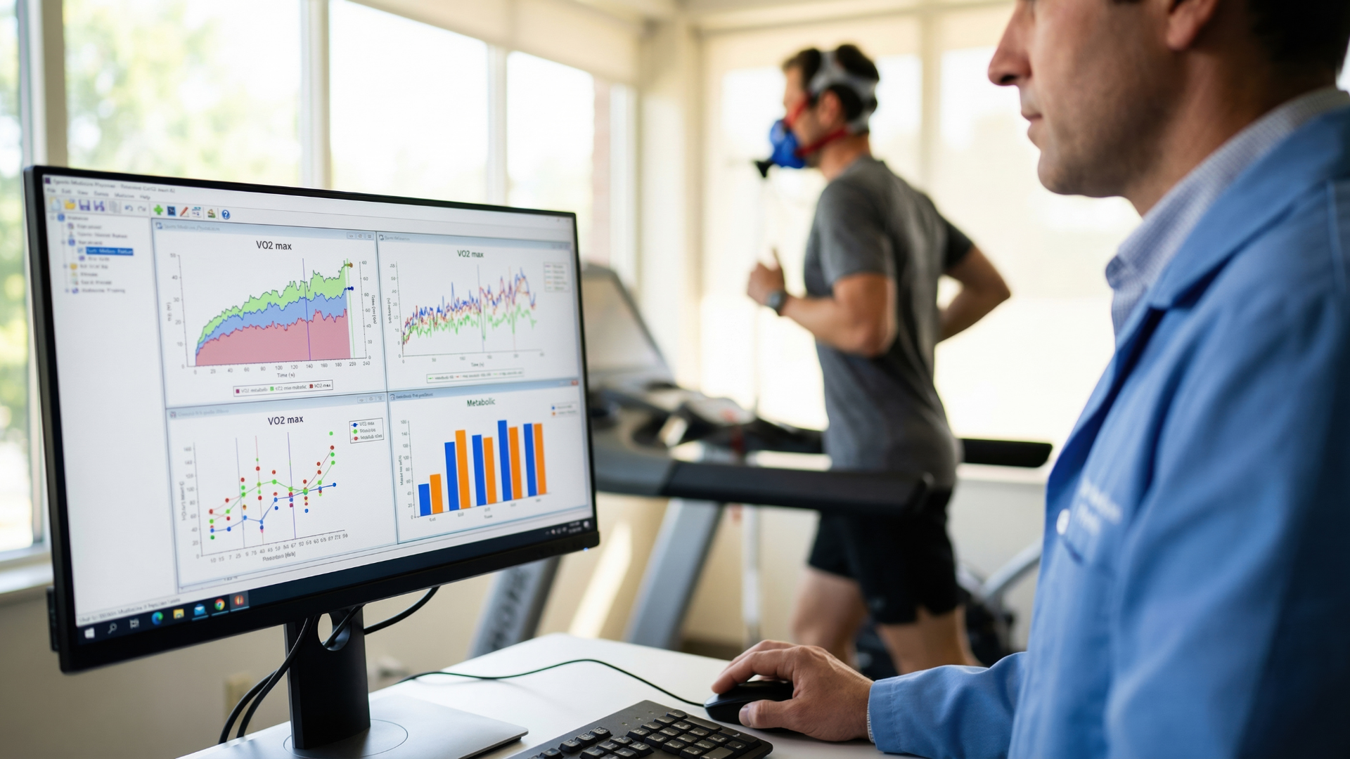 Woman in silk pajamas sits on bed, smiling, holding glass of water.