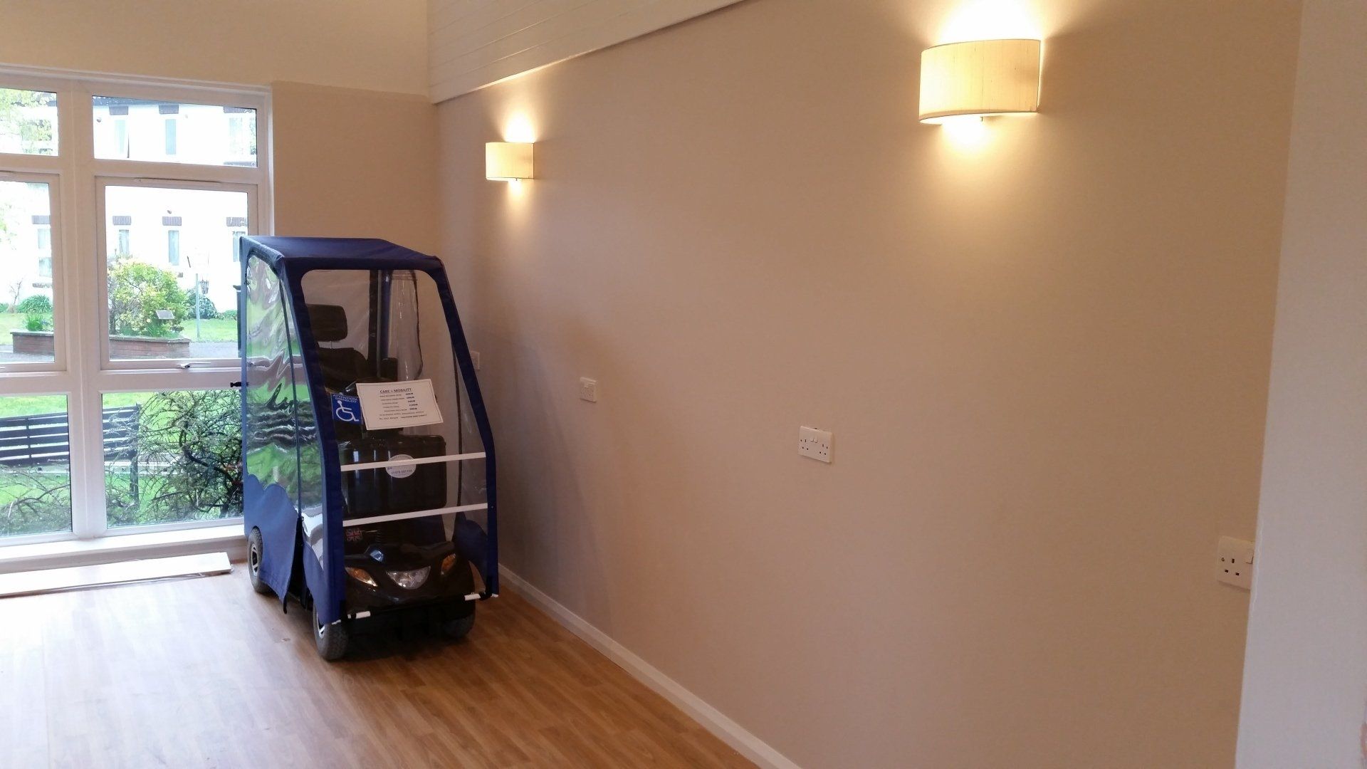 Merlin House room view Refurbishment of two sheltered housing schemes Bristol