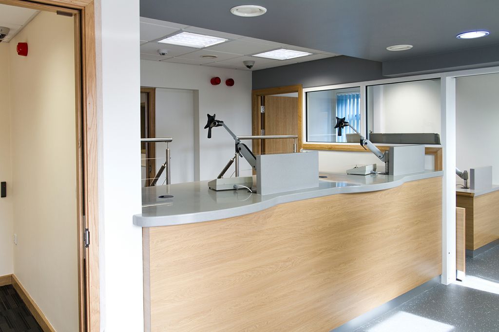 Bristol Southmead police station reception Reception and Front Office Refurbishment