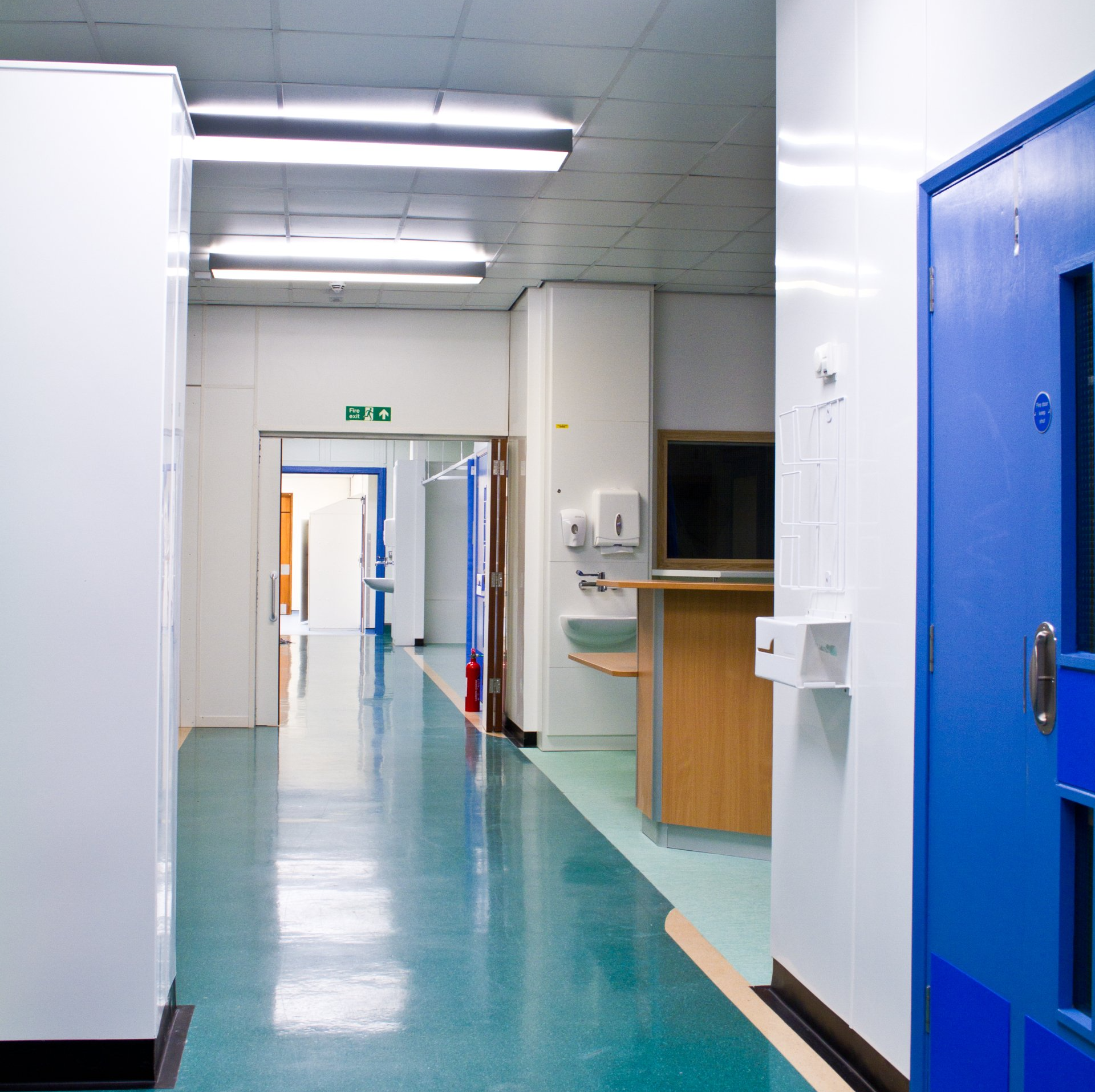 University Hospitals  Bristol corridor