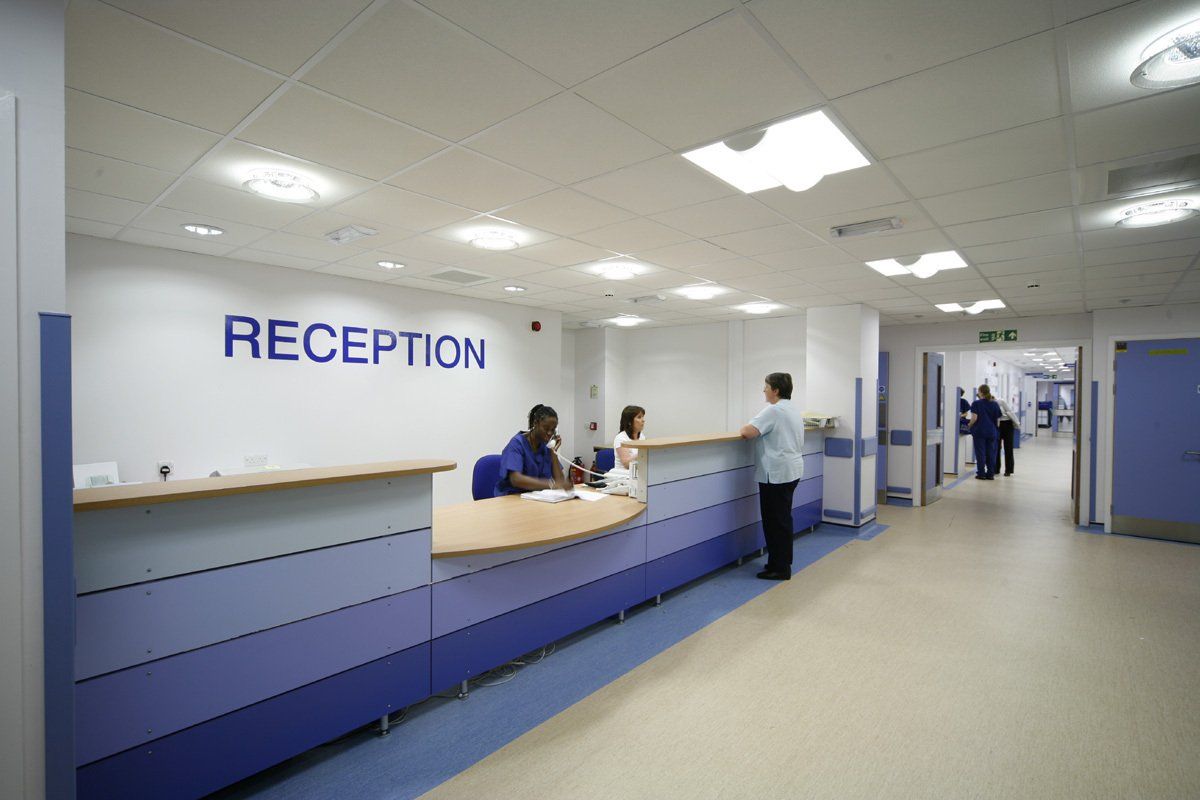 University Hospitals Bristol reception