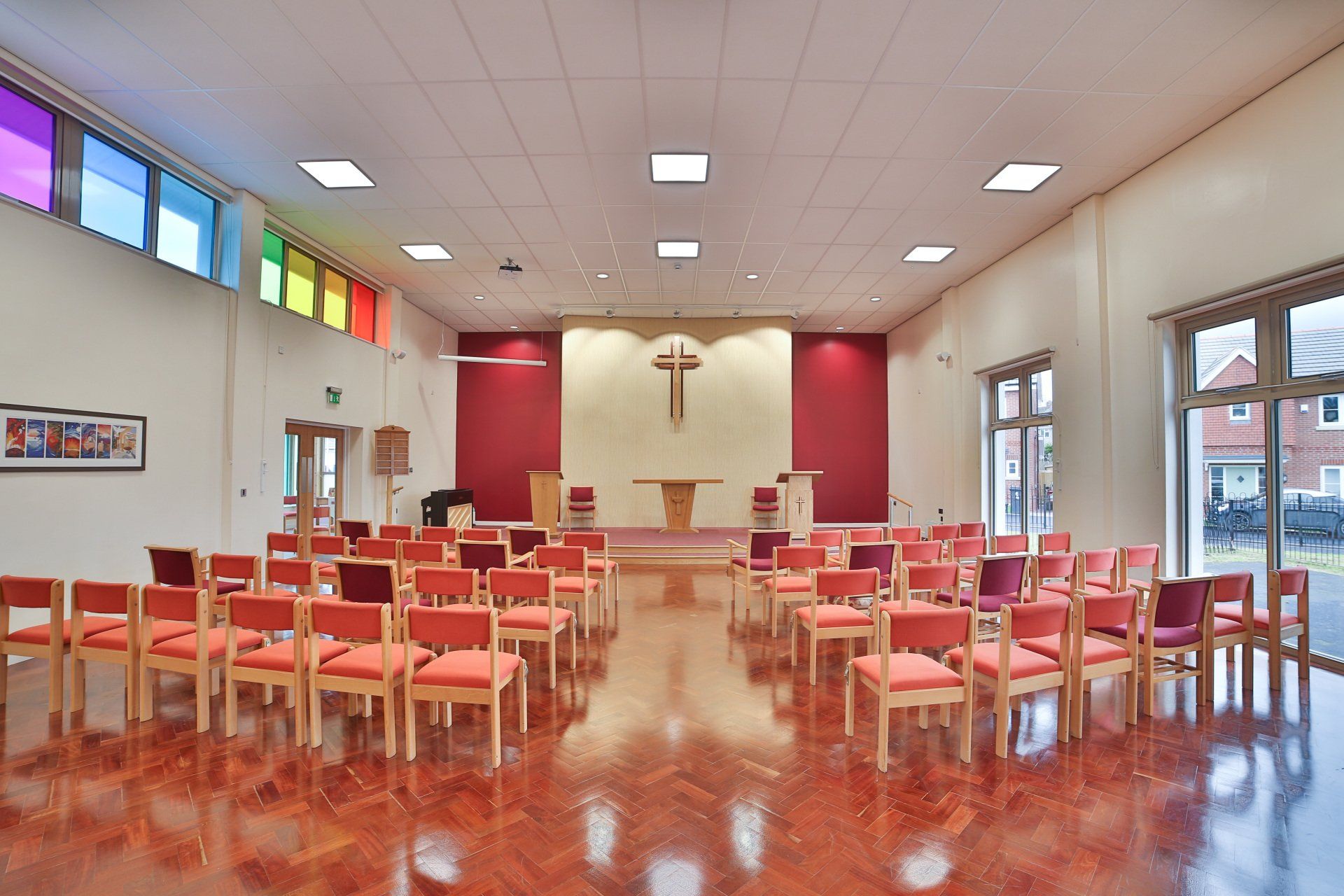 Badminton Road Methodist Church communal area Refurbishment of the Church and the Creation of a new Prayer Chapel Bristol