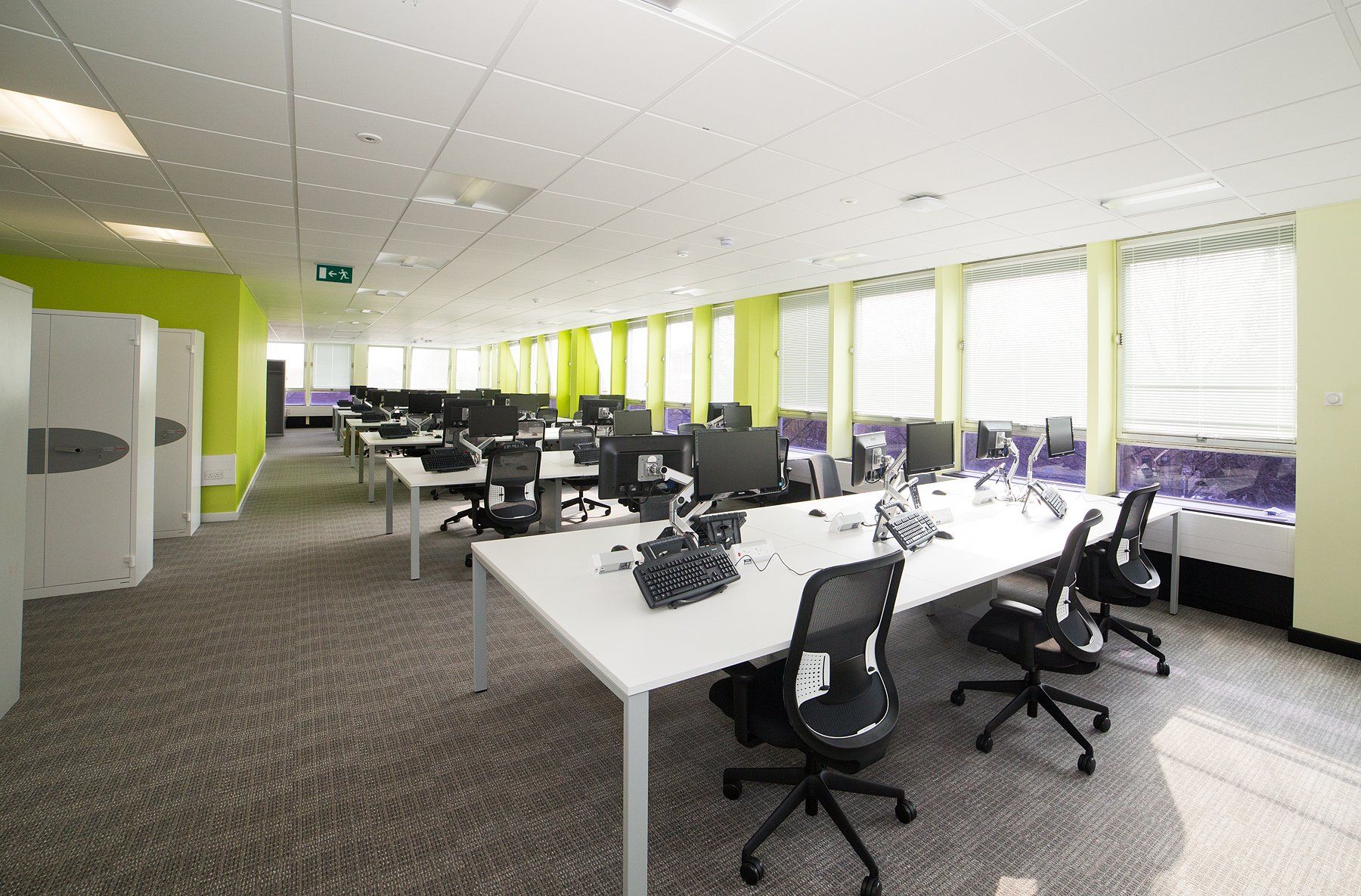 Somerset County Council office seating Office Refurbishment and Fit Out Taunton