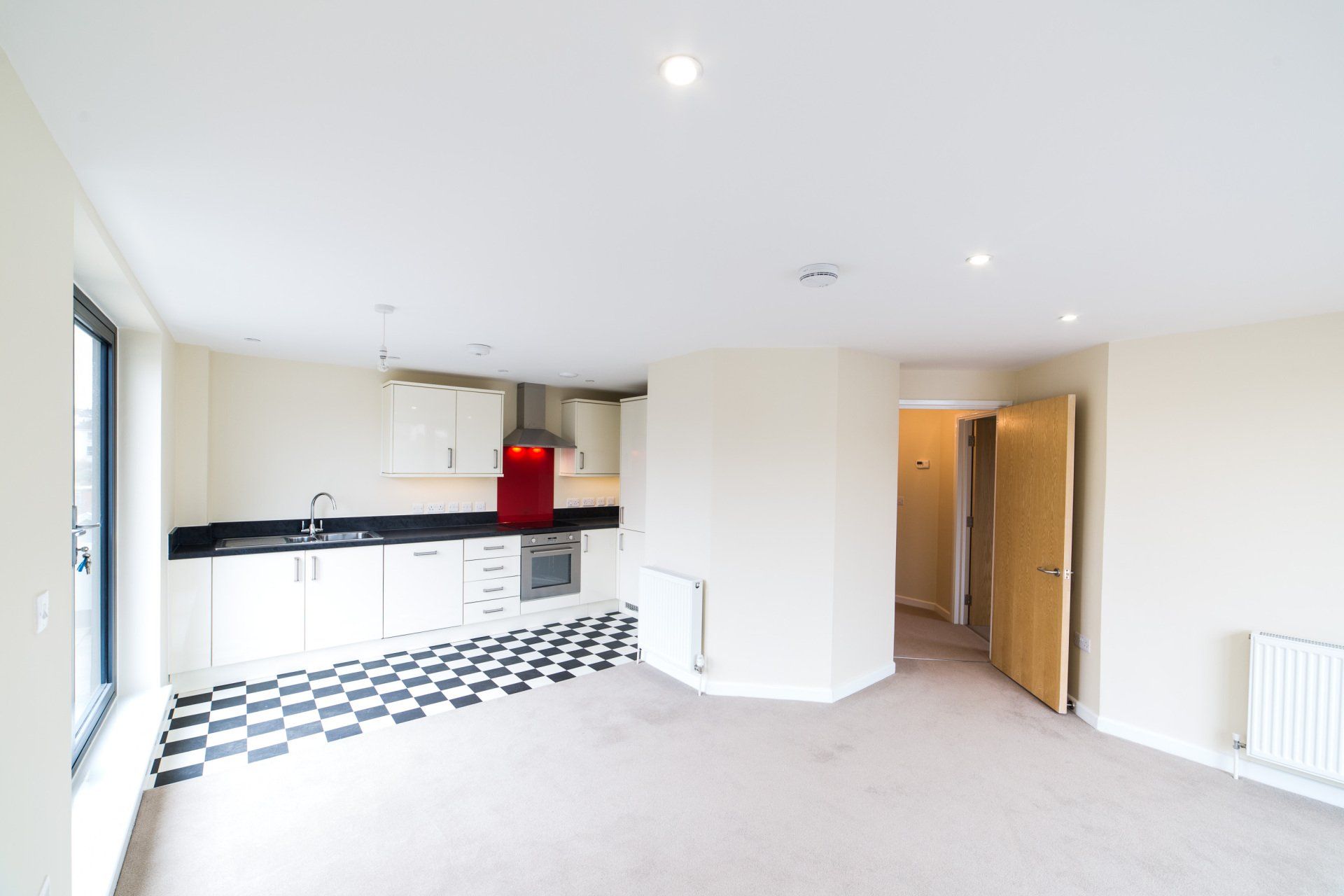 Bishopston library and apartments kitchen Bristol