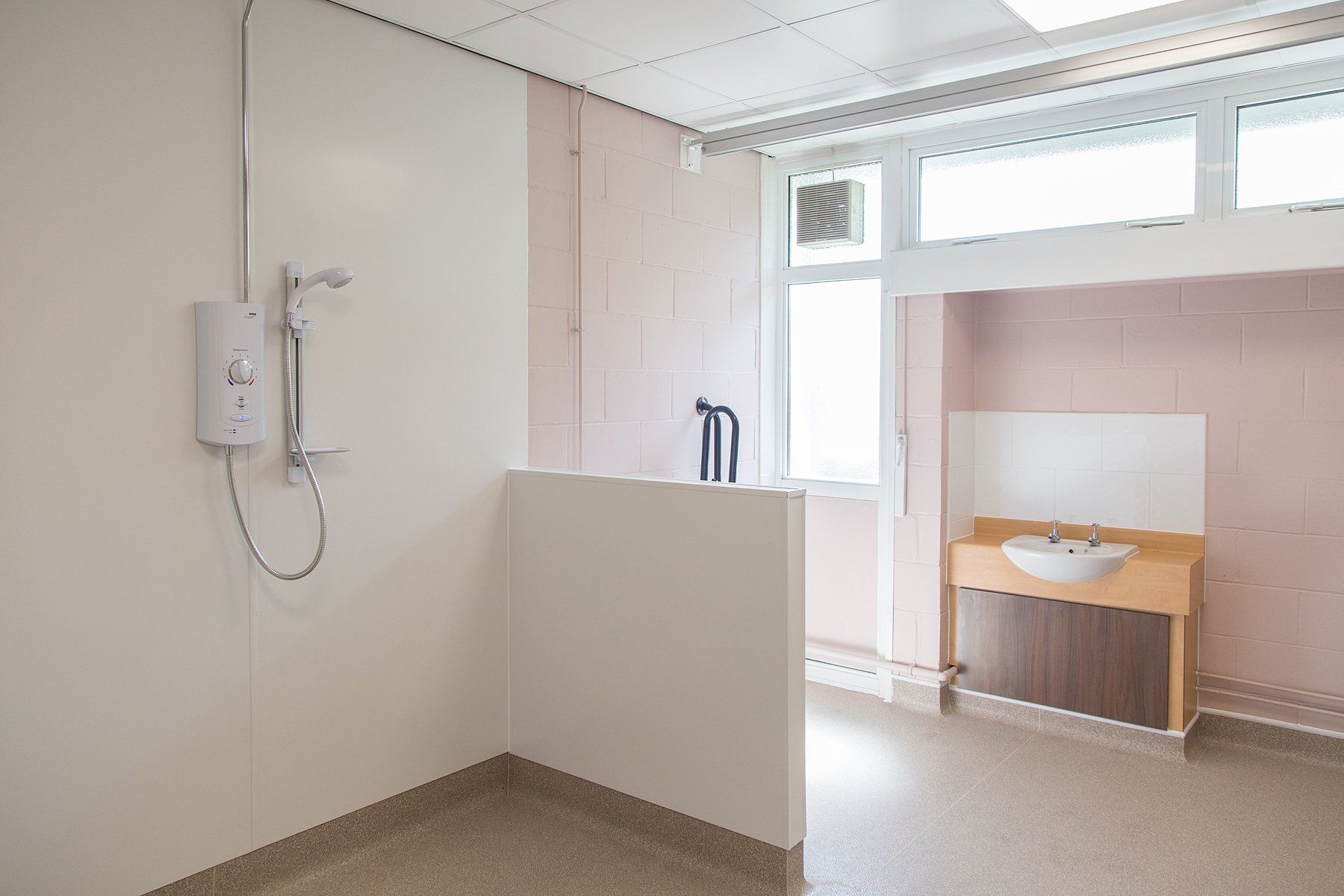 Bristol City Council shower Lanercost Resource & Activity Centre Refurbishment