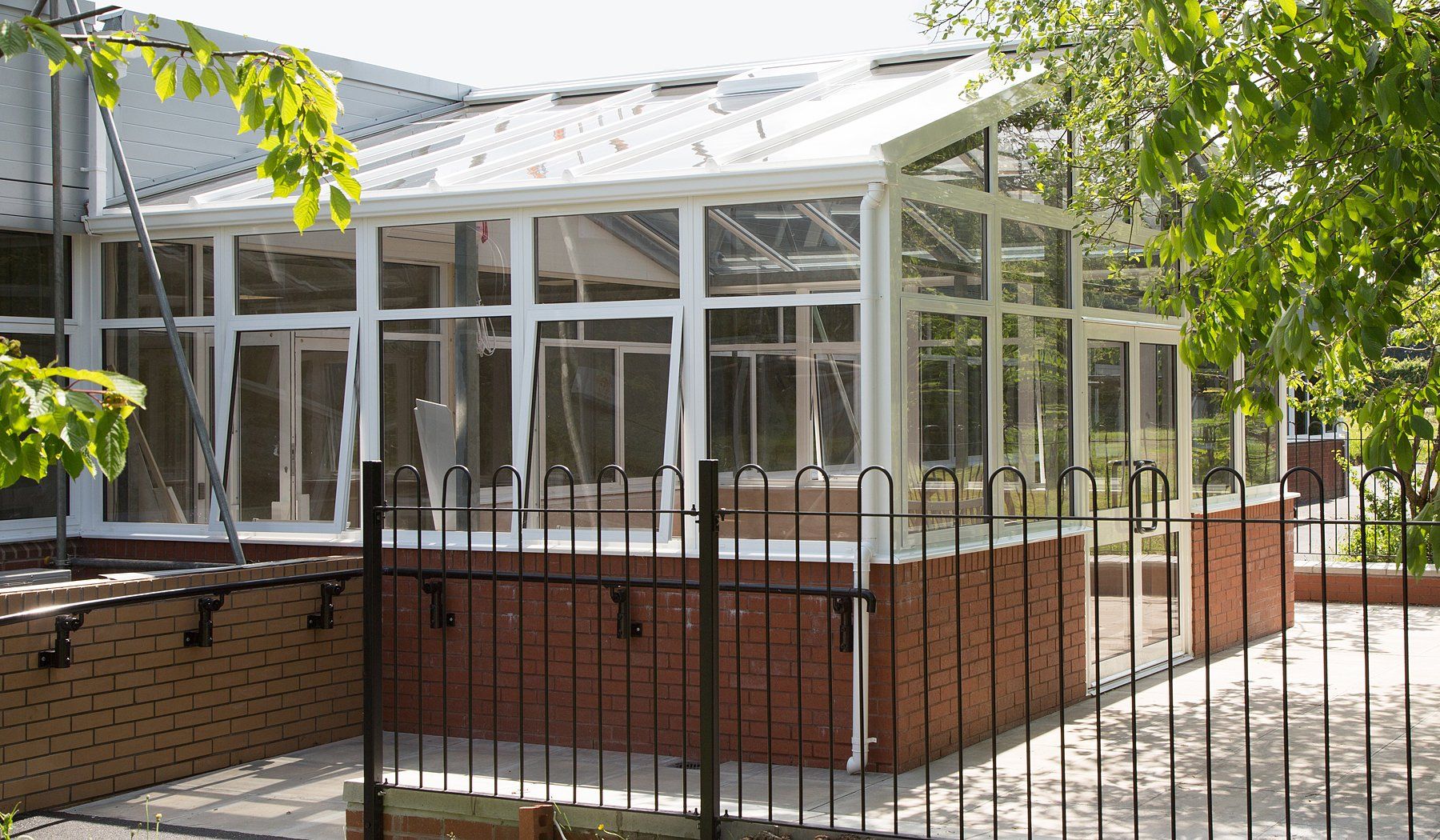 Bristol City Council entrance Lanercost Resource & Activity Centre Refurbishment