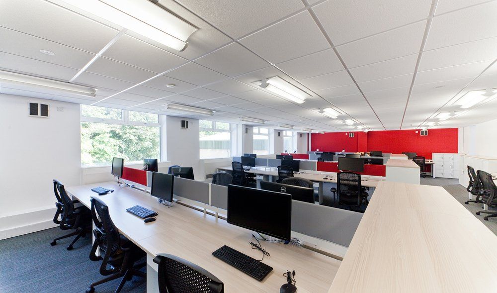 Rotork office seating Commercial Office and Warehouse Refurbishment Bath