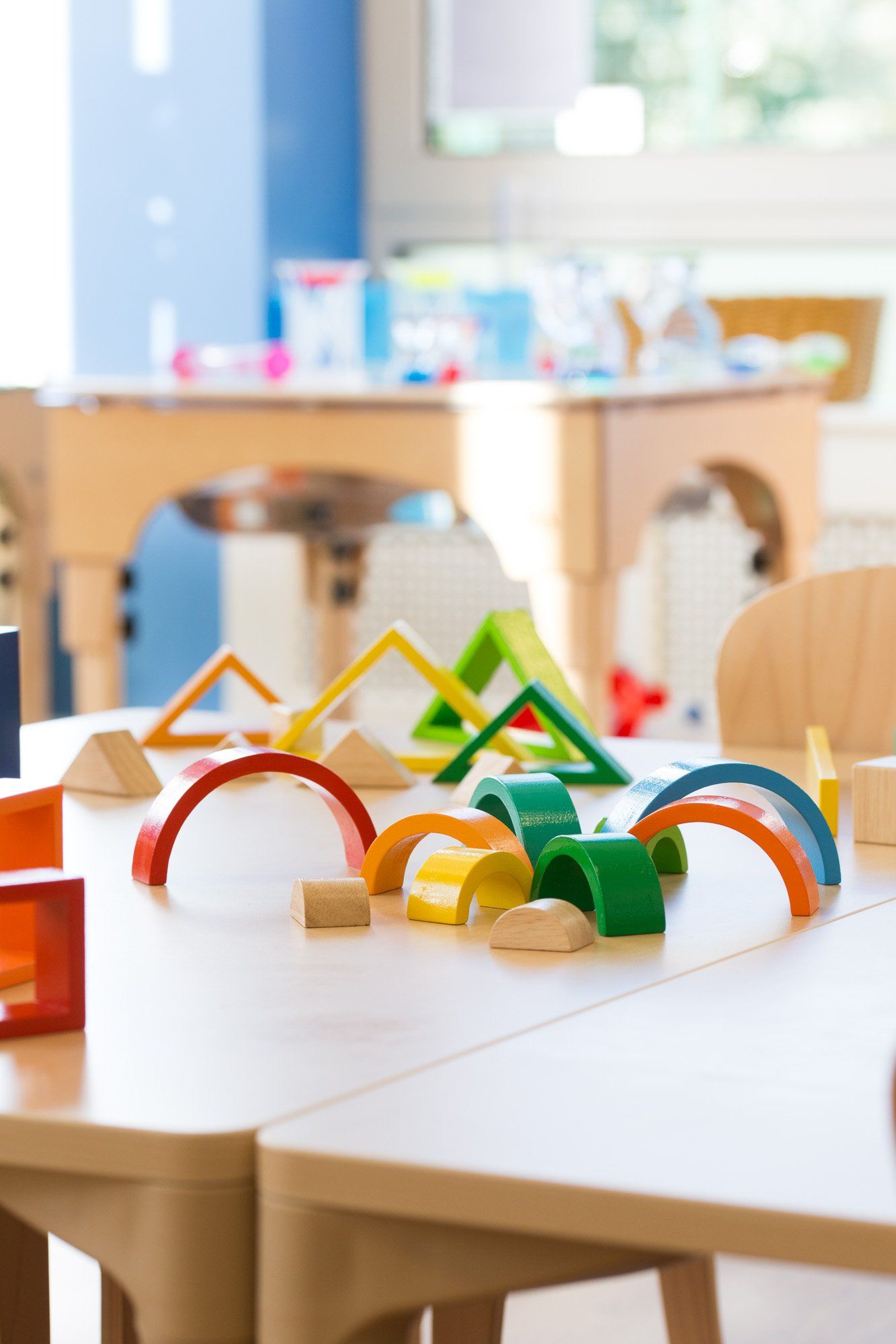 UCAS Nursery and Pre-School table and toys