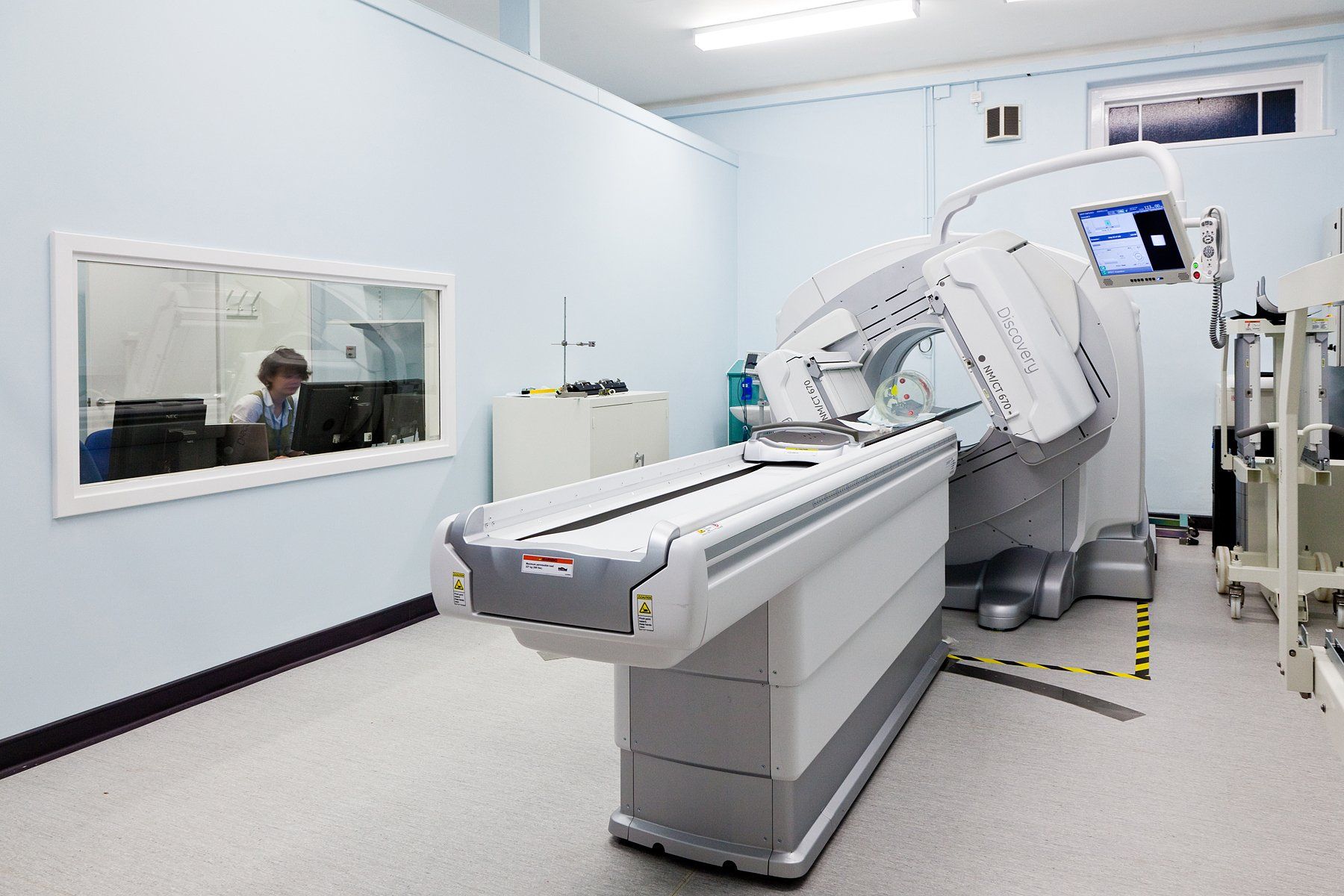Royal United Hospital  Gamma Camera Pre Installation Works - Nuclear Medical Department Bath