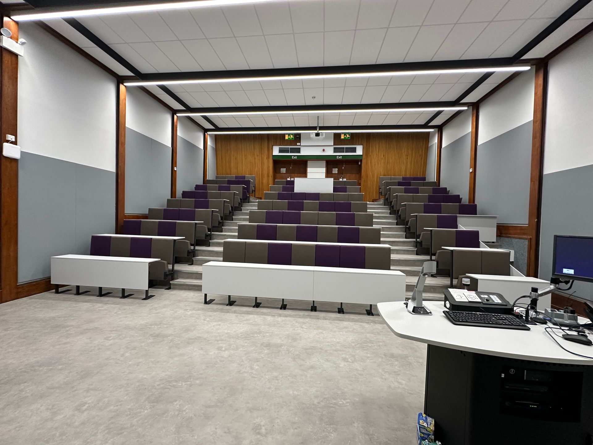 refurbished lecture halls university of bristol 