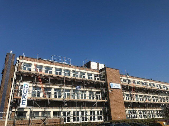 Newbury police station building Refurbishment and replacement of Windows
