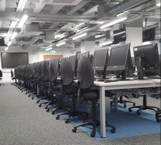 University of Bristol Howard House computer zone refurbishment