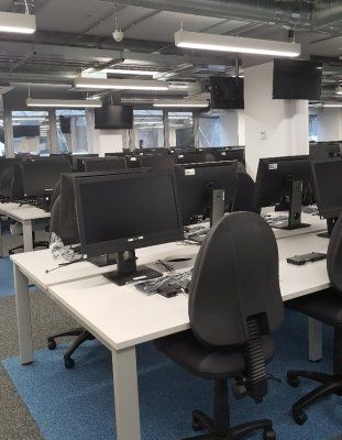 Howard House University of Bristol computer area refurbishment