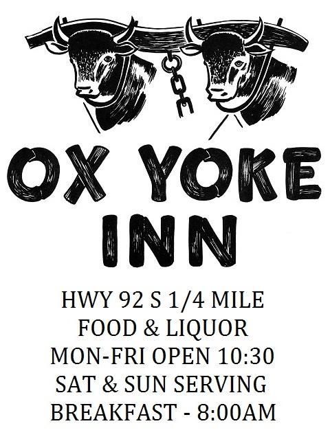 The ox yoke inn is a restaurant that serves breakfast and lunch