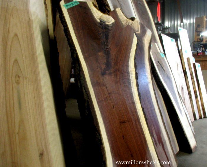 Live edge wood slab supplier In Kawartha Lakes