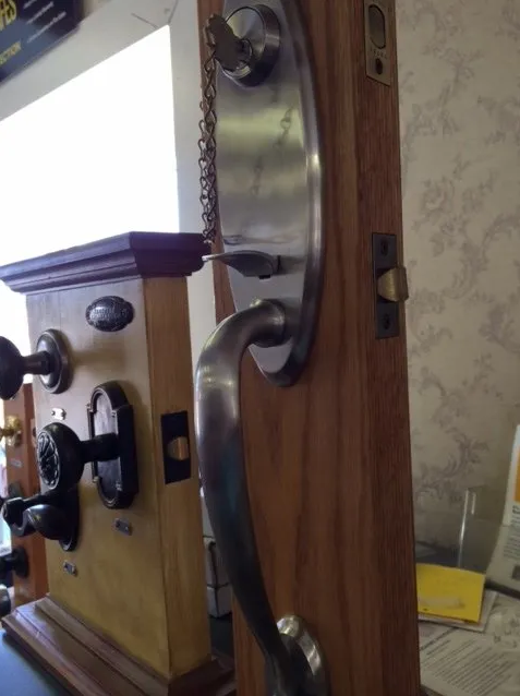 Wooden Door With Lock — Lanconia, NH — Bob’s Lock & Key LLC