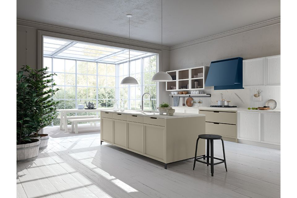 cucina contemporanea con isola