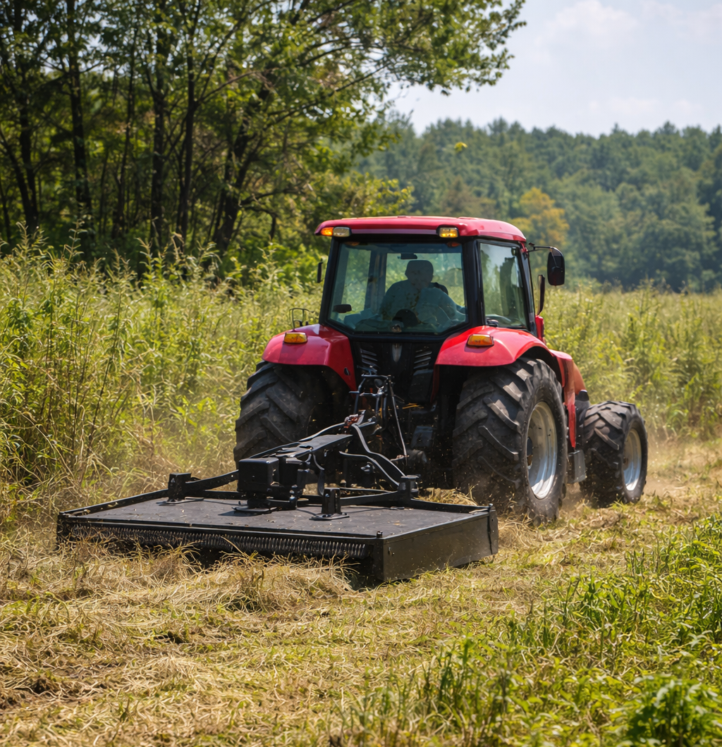 A house at night, lit by a lamp. A grass lawn is in the foreground.