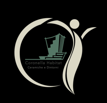 un logo per Colonella Habitat mostra una persona e un edificio