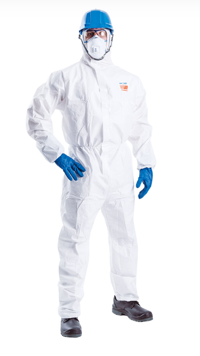 A pair of black maxiflex gloves on a white background