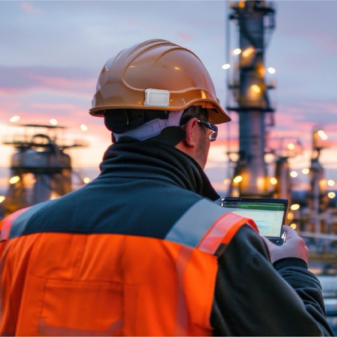 Halo Beacon on Hard hat