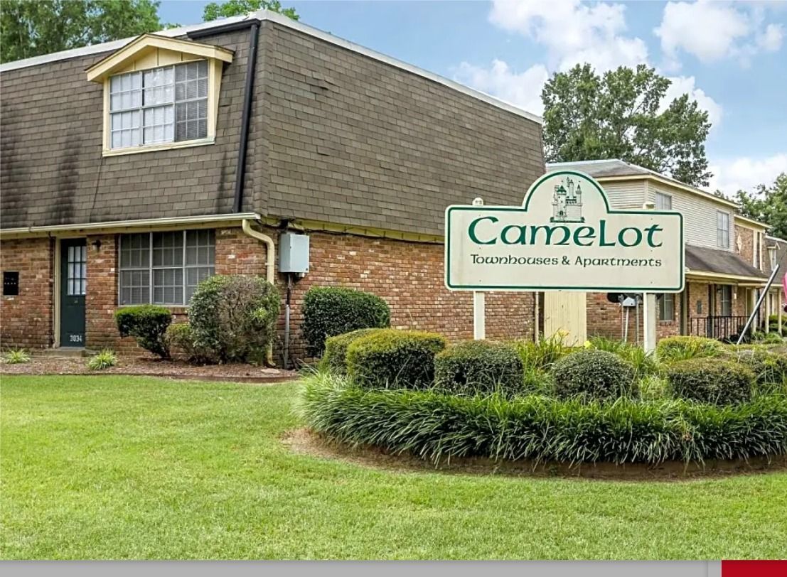 Camelot apartment old sign