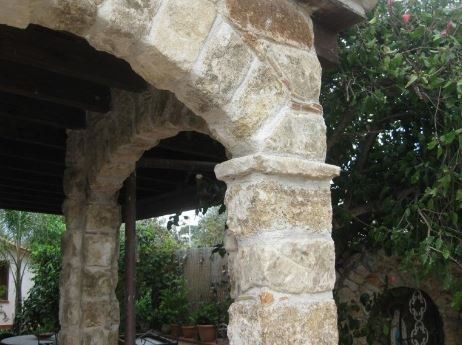 rifacimento pilastri in pietra