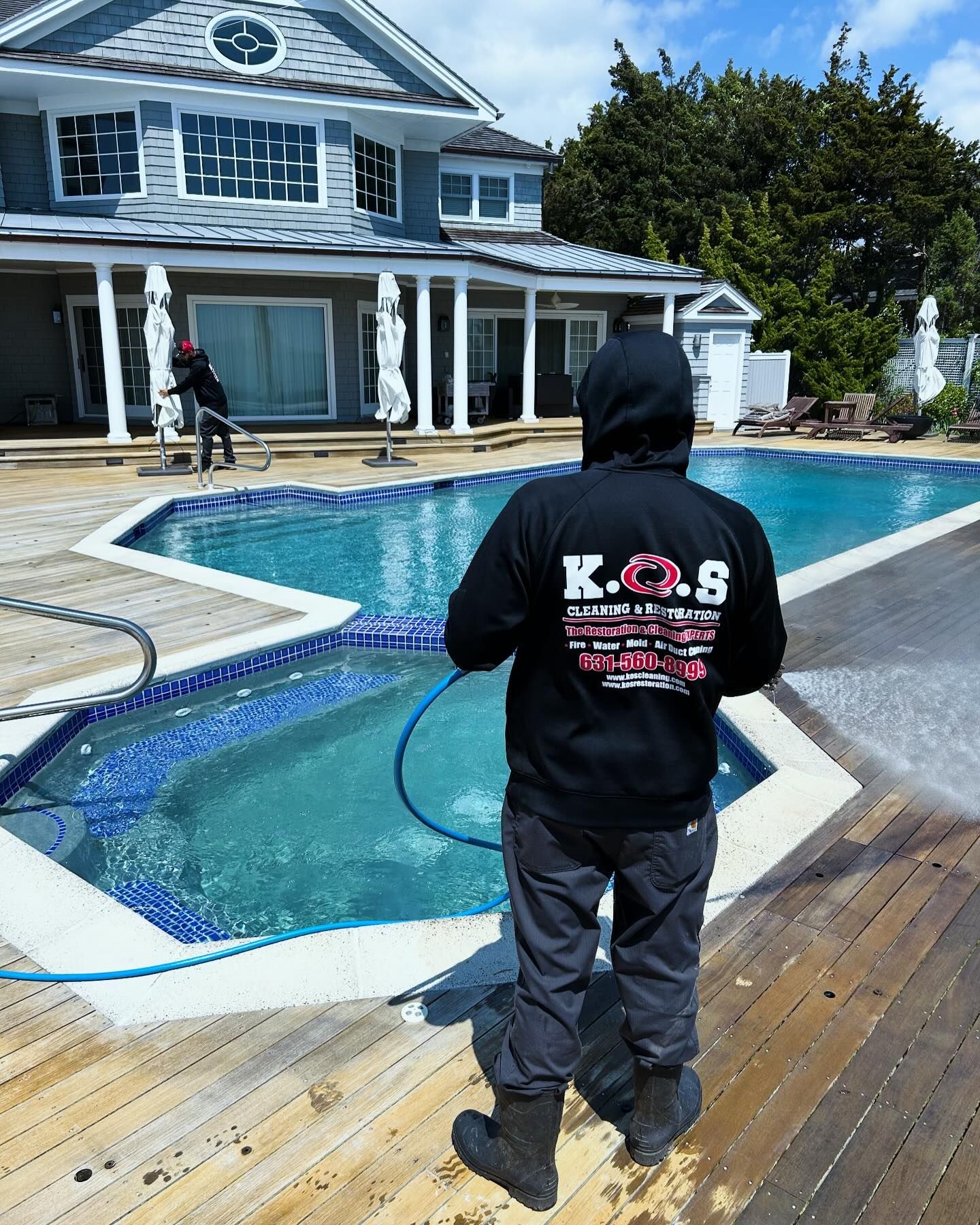 Pool Deck Cleaning Service Long Island