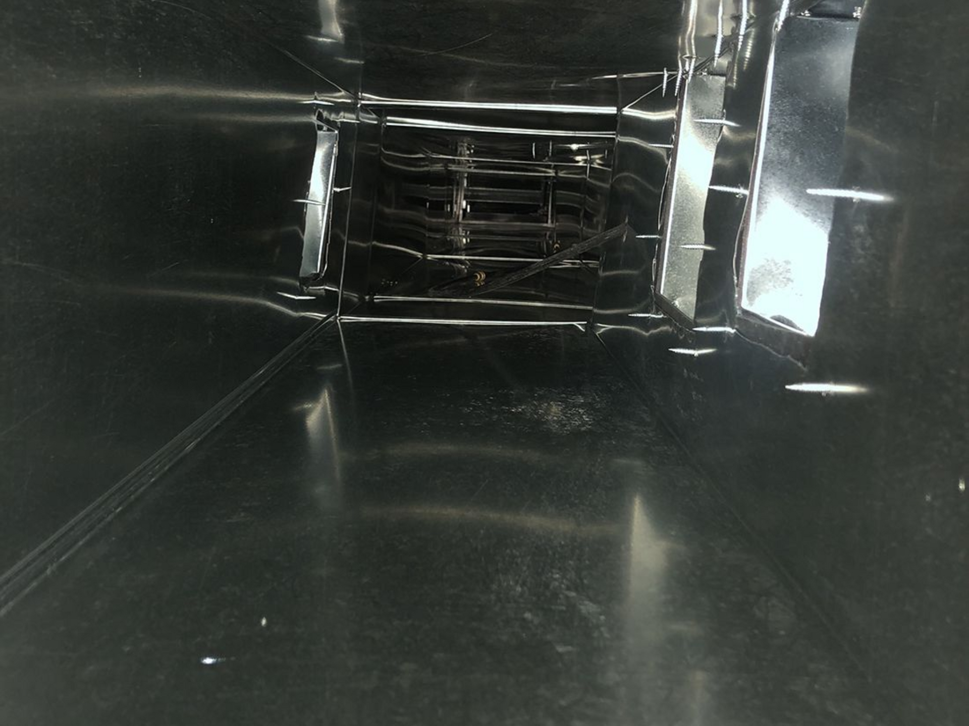 HVAC vent after air duct cleaning performed by K.O.S. Cleaning