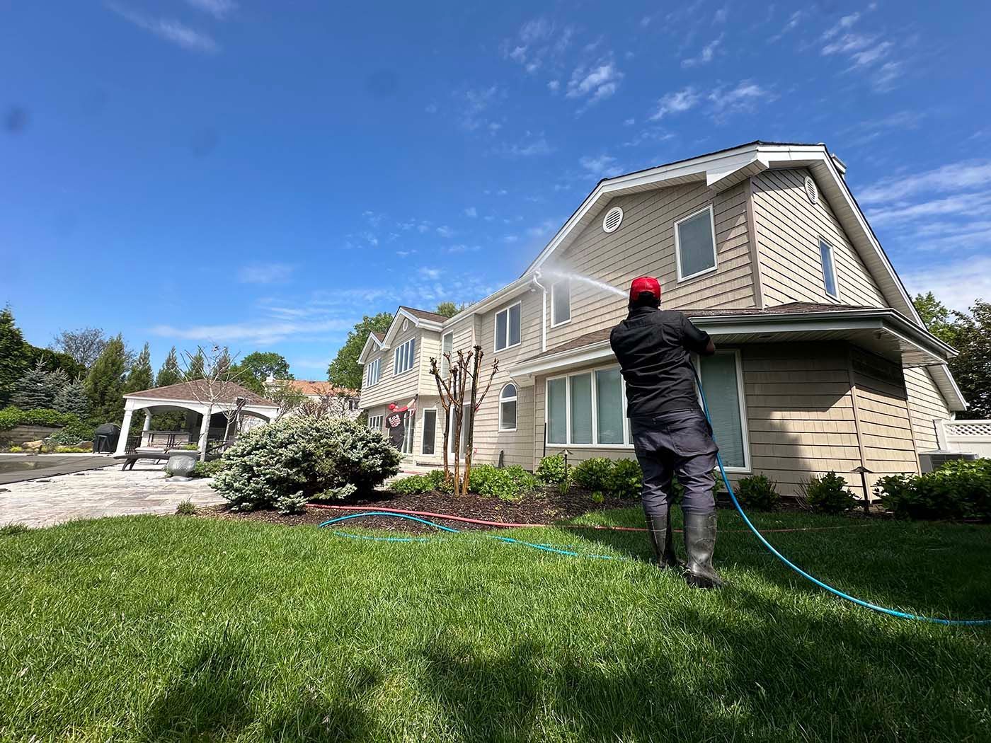 Soft Washing Service in Suffolk county.