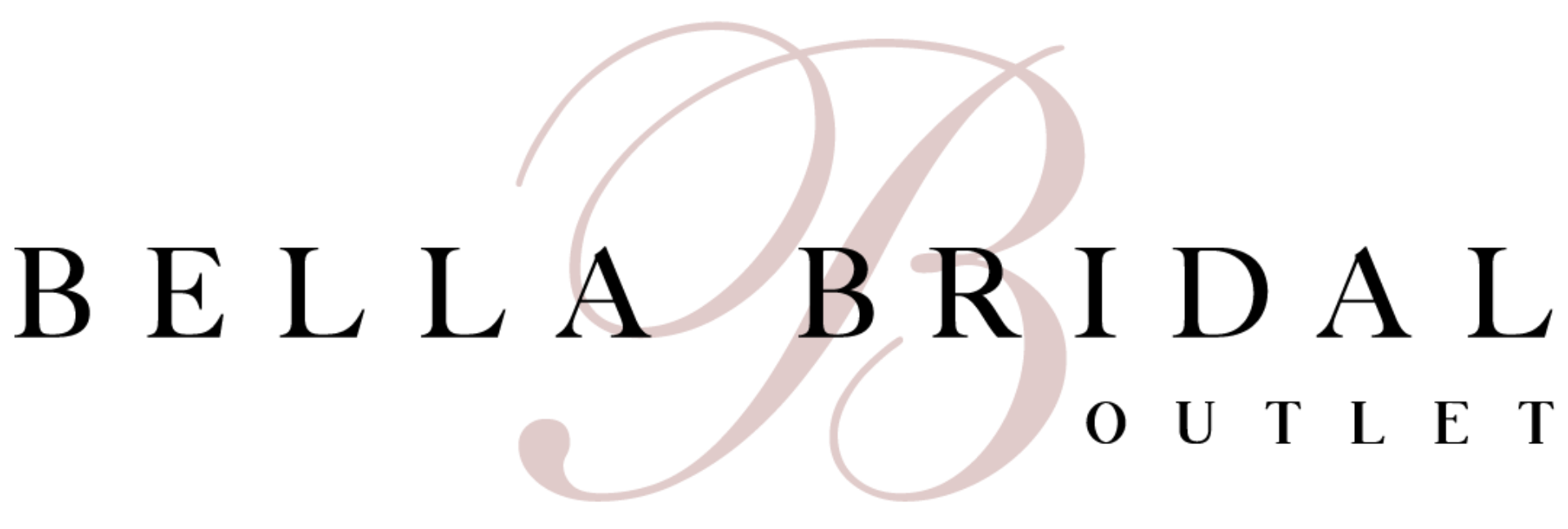 Bella Bridal Outlet logo with a stylized B overlaying the text.
