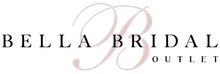 Bella Bridal Outlet logo with a stylized B overlaying the text.