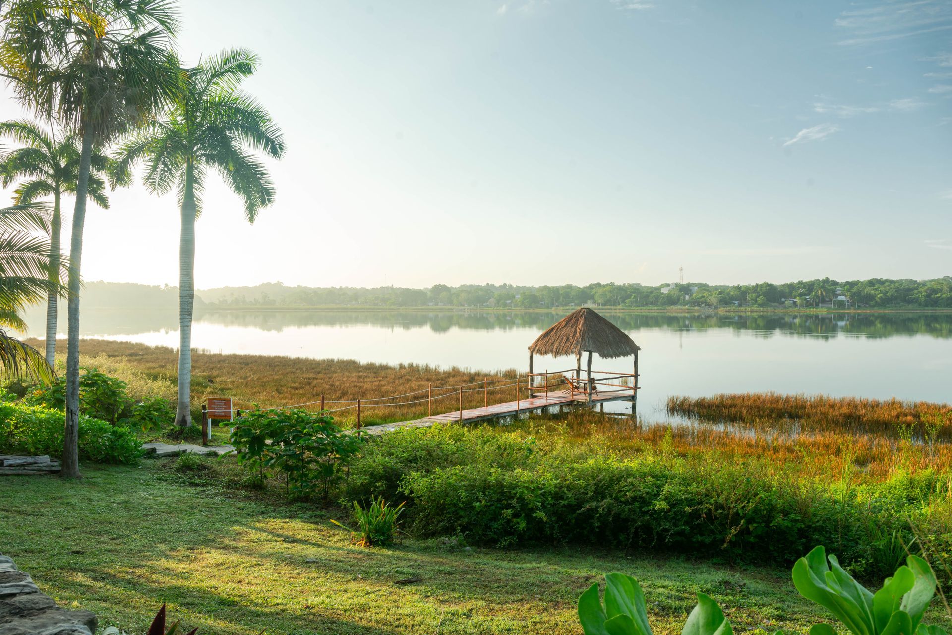 Vista Laguna de Cobá