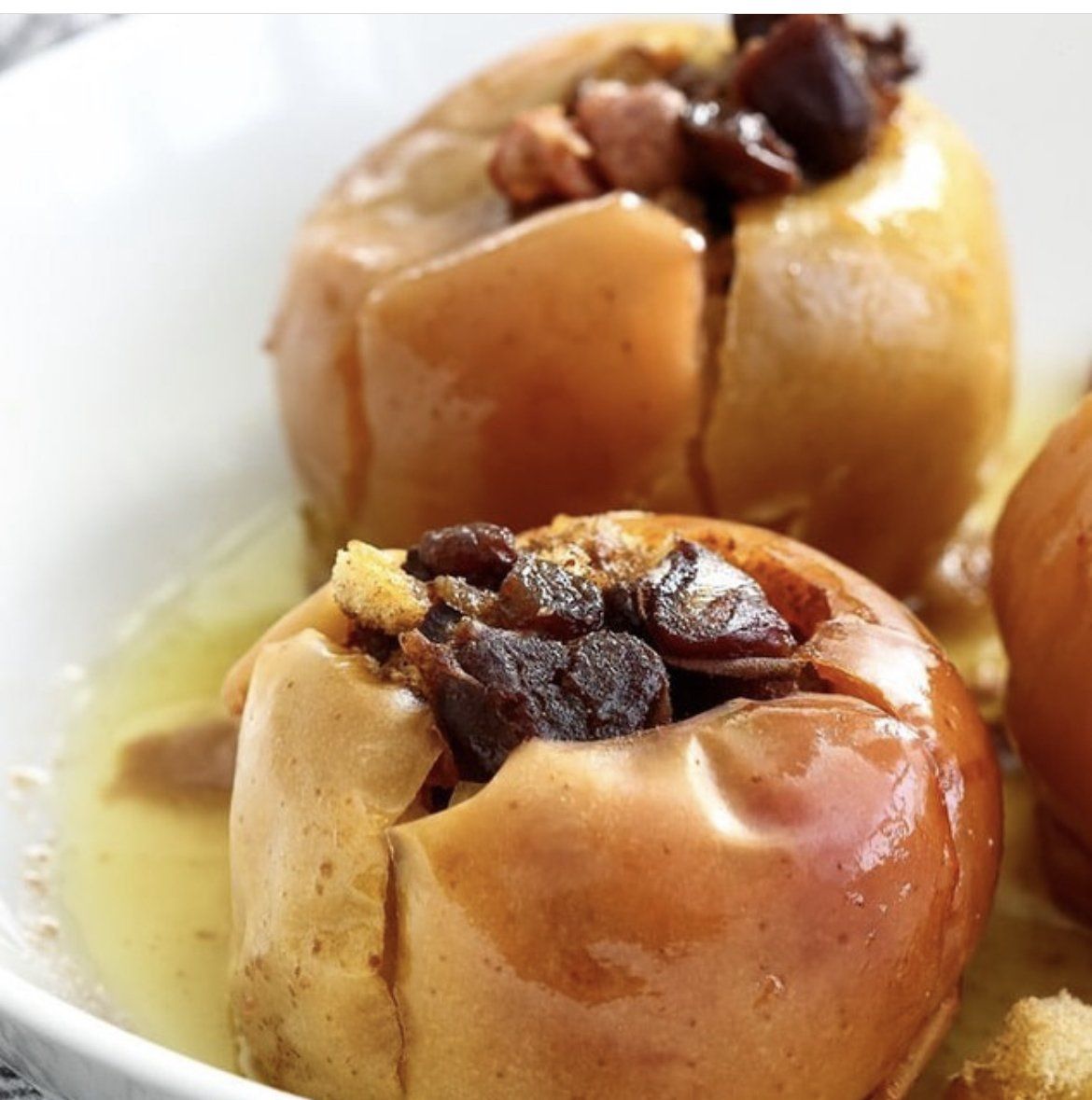 healthy baked apple breakfast recipe by emily moss of thrivyest