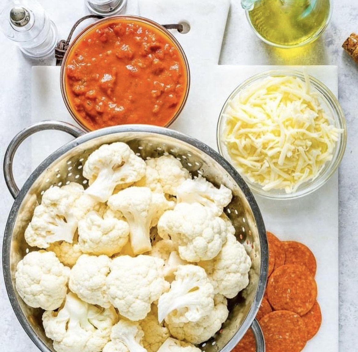 crockpot cauliflower pizza recipe by thrivyest