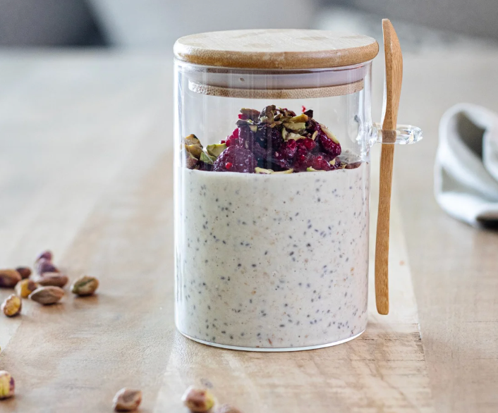 Flat-lay of high-protein meals from the $9.99 Fix recipe pack