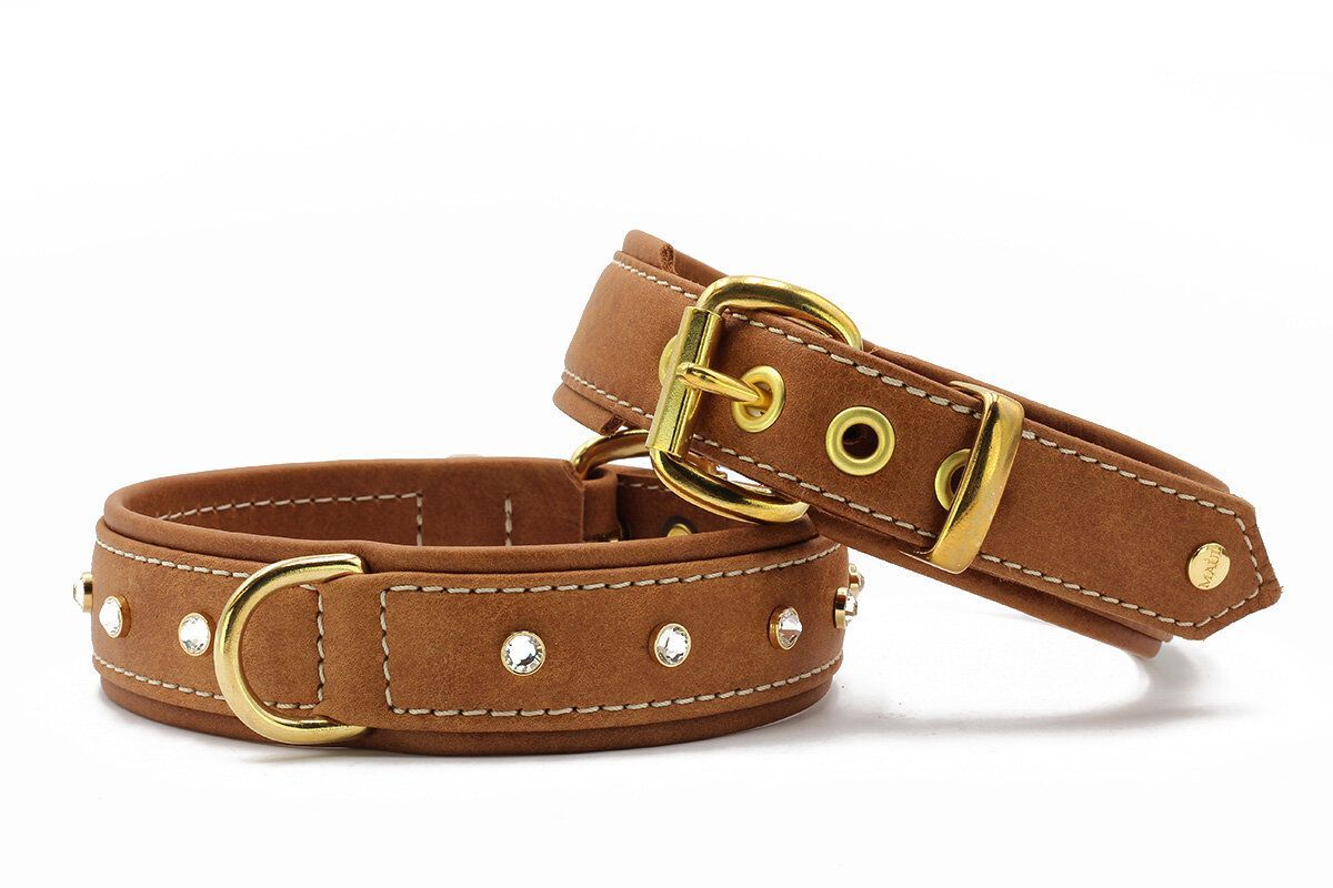 Halsband Oud Engels met stenen