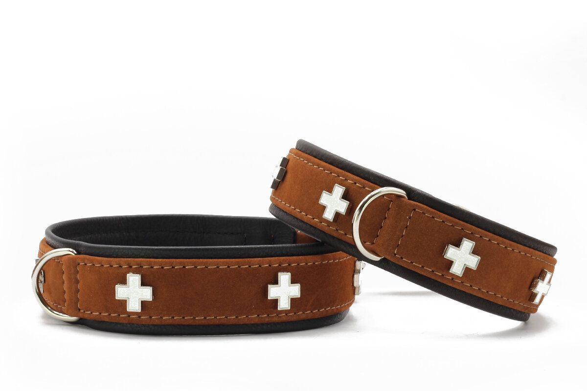 Halsband Zwitserland Bruin