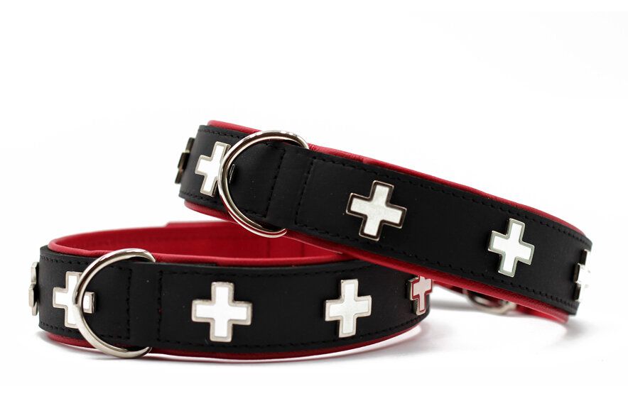 Halsband Zwitserland Rood