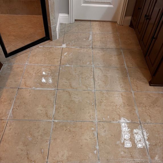 Thermal Clean Carpet Care before photo