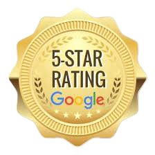 google 5 star review badge