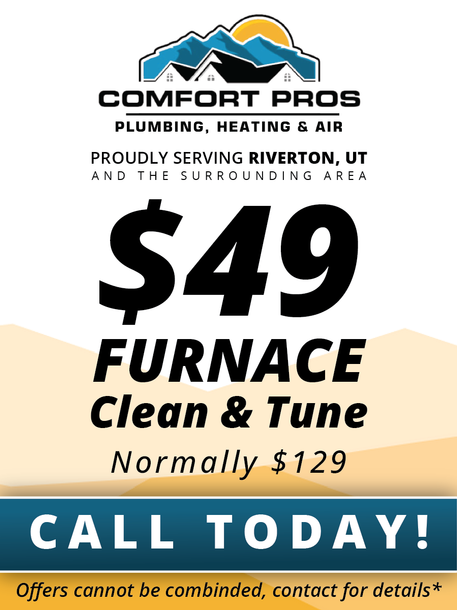 Comfort pros plumbing heating and air proudly serving riverton ut and the surrounding area